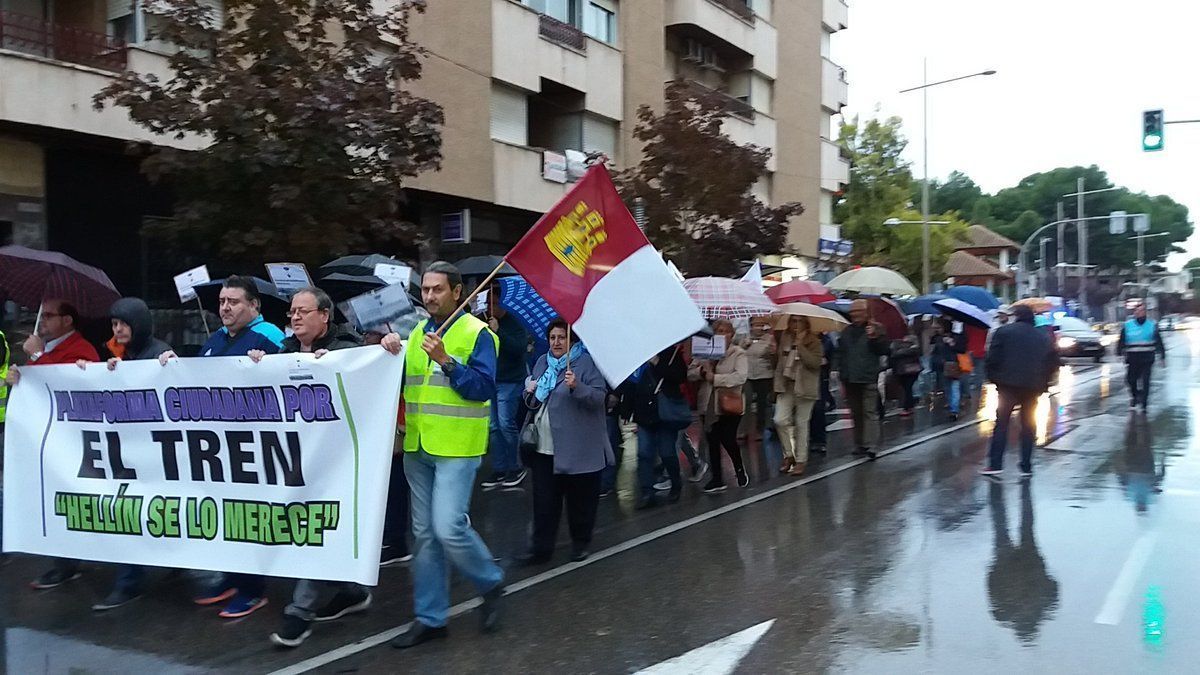 tren manifestación